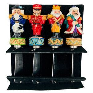Chris Radco Nutcracker Holiday Spreaders set of 4